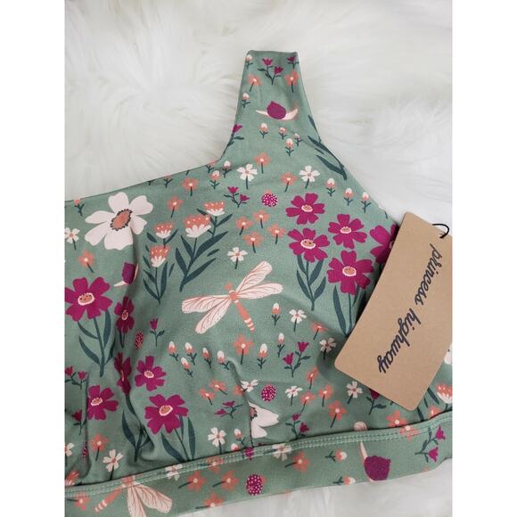 NEW ModCloth Princess Highway Fairy Forest Garden Floral Bikini Swim Top Size 18 - Picture 3 of 8